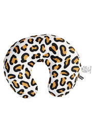 Woolf With Me Organic Boppy Nursing Pillow Cover Leopard Print color_cream