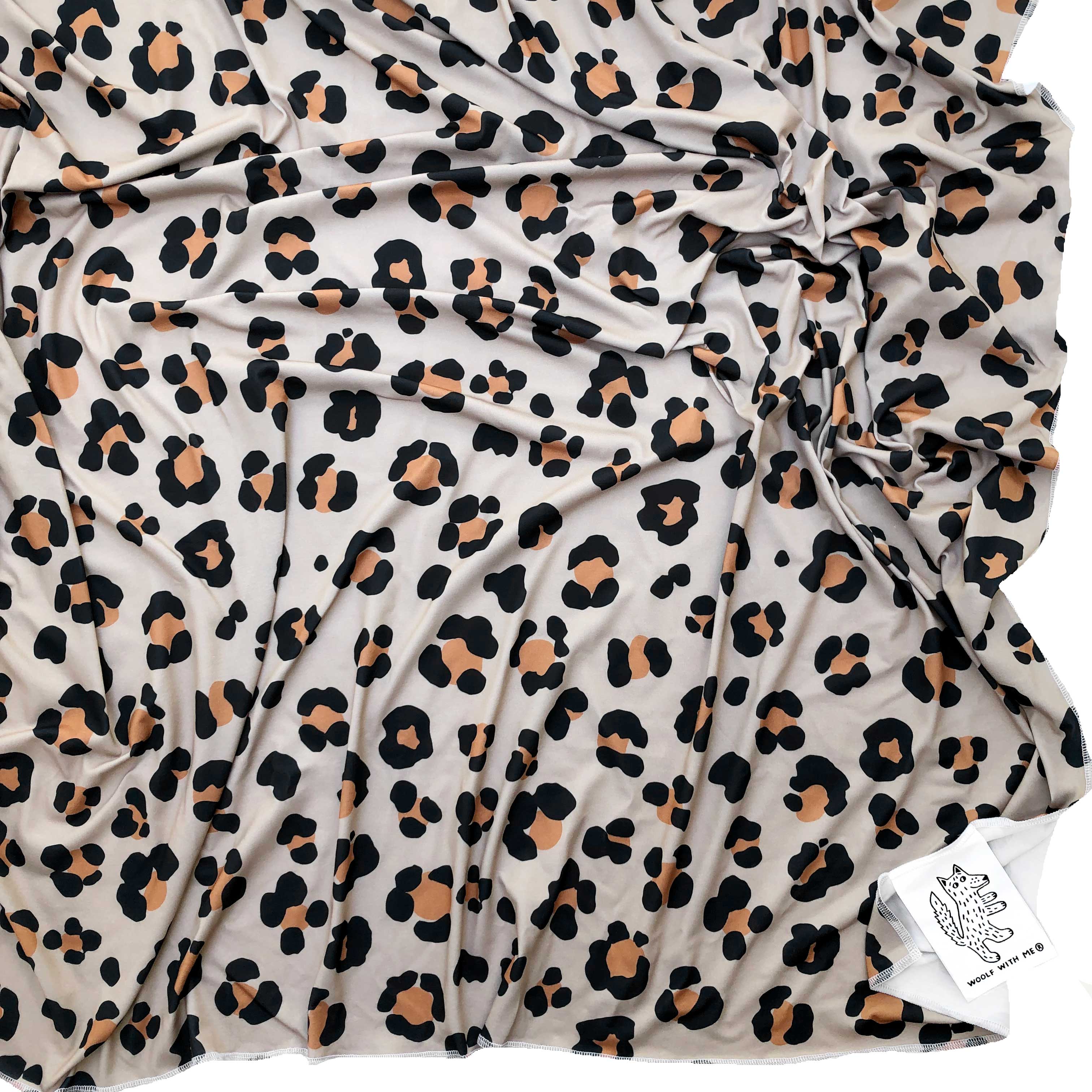 Leopard print store swaddle blanket