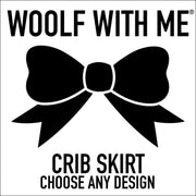 Crib Skirt // Choose Any Print